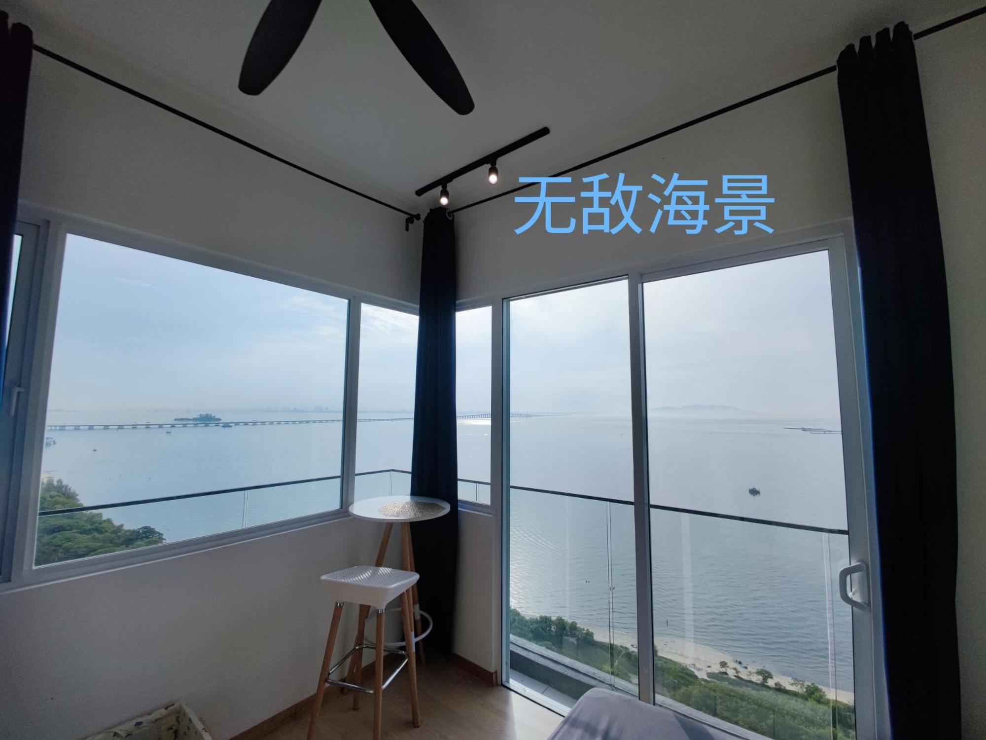 Infinite Seaview With Penang Bridge Suite With Sunrise Up To 11 Person Bayan Lepas Esterno foto