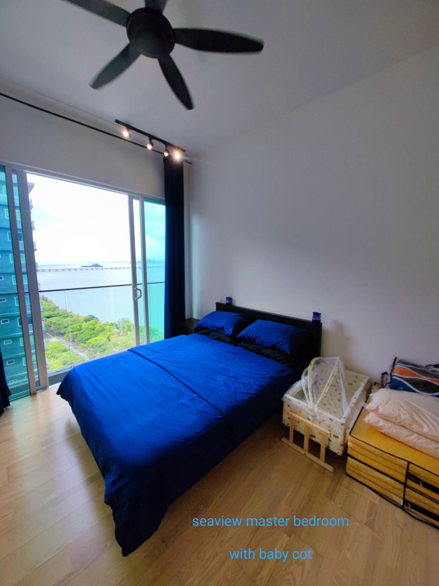 Infinite Seaview With Penang Bridge Suite With Sunrise Up To 11 Person Bayan Lepas Esterno foto